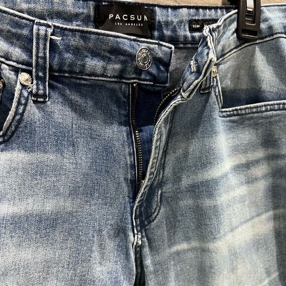 PacSun slim fit active stretch jeans size 32/32 - Picture 6 of 11